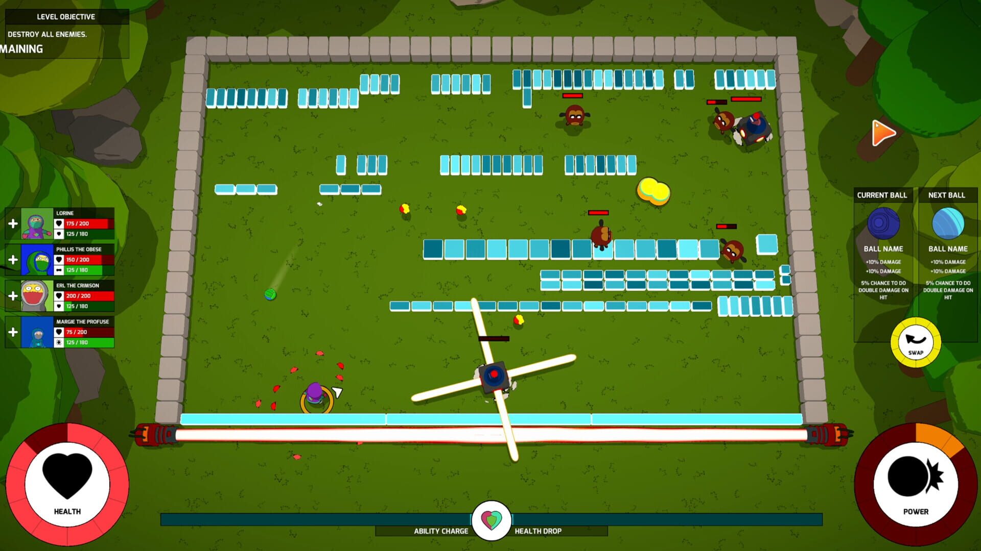 Spin Kick Ninjas - Screenshot