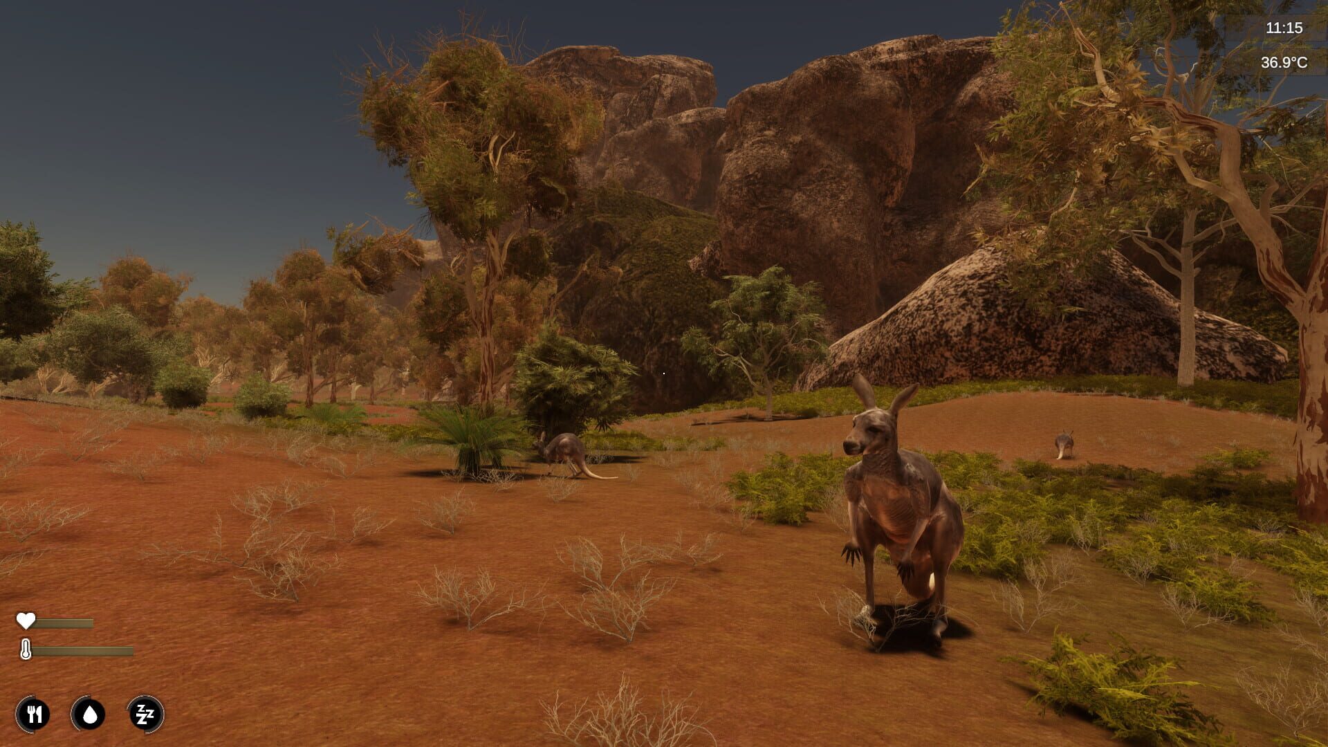 Alone in the Outback - Screenshot