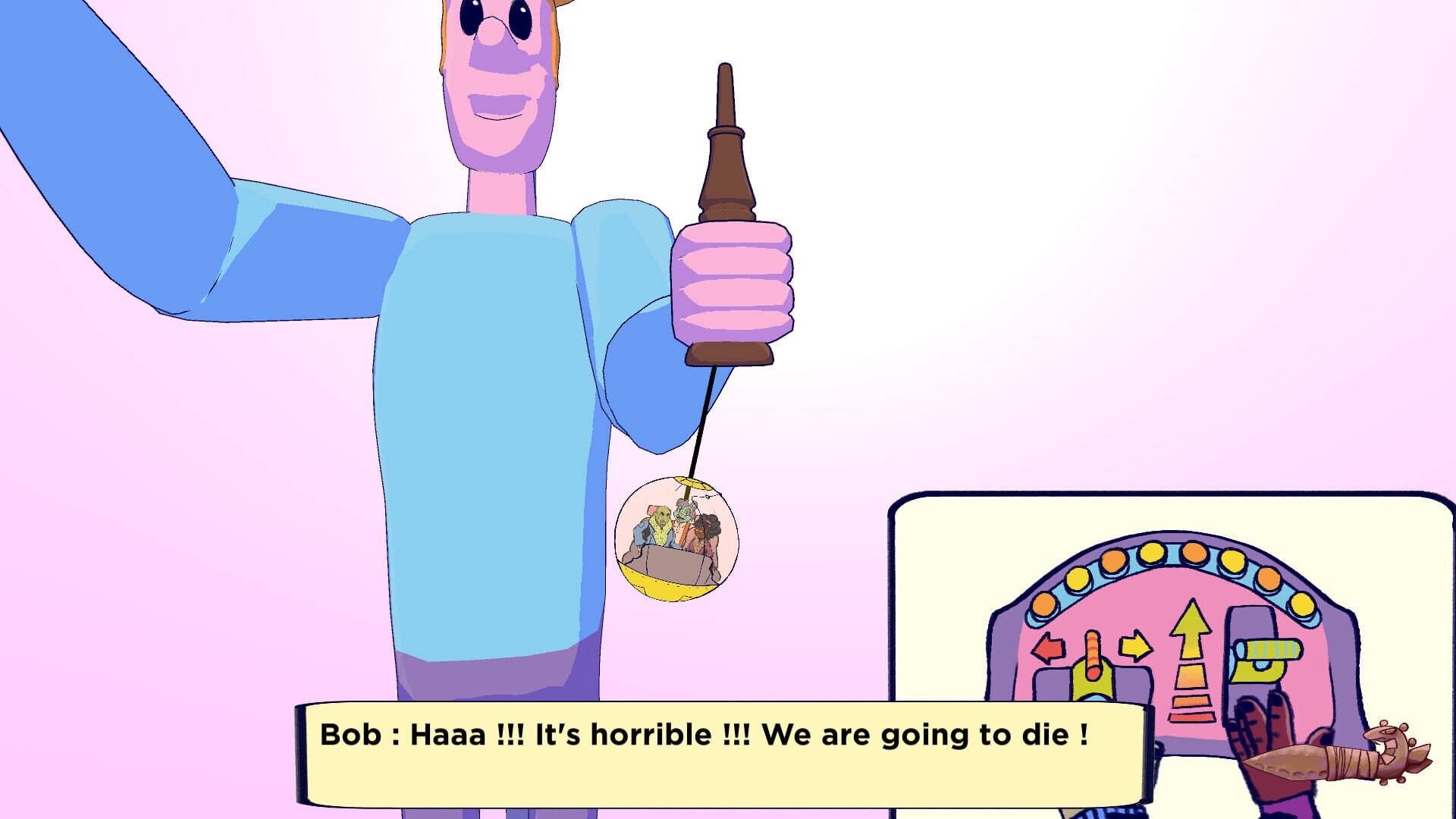 A Steak Temple Panic: Chapter 2 - Welcome to Sanglinours - Screenshot