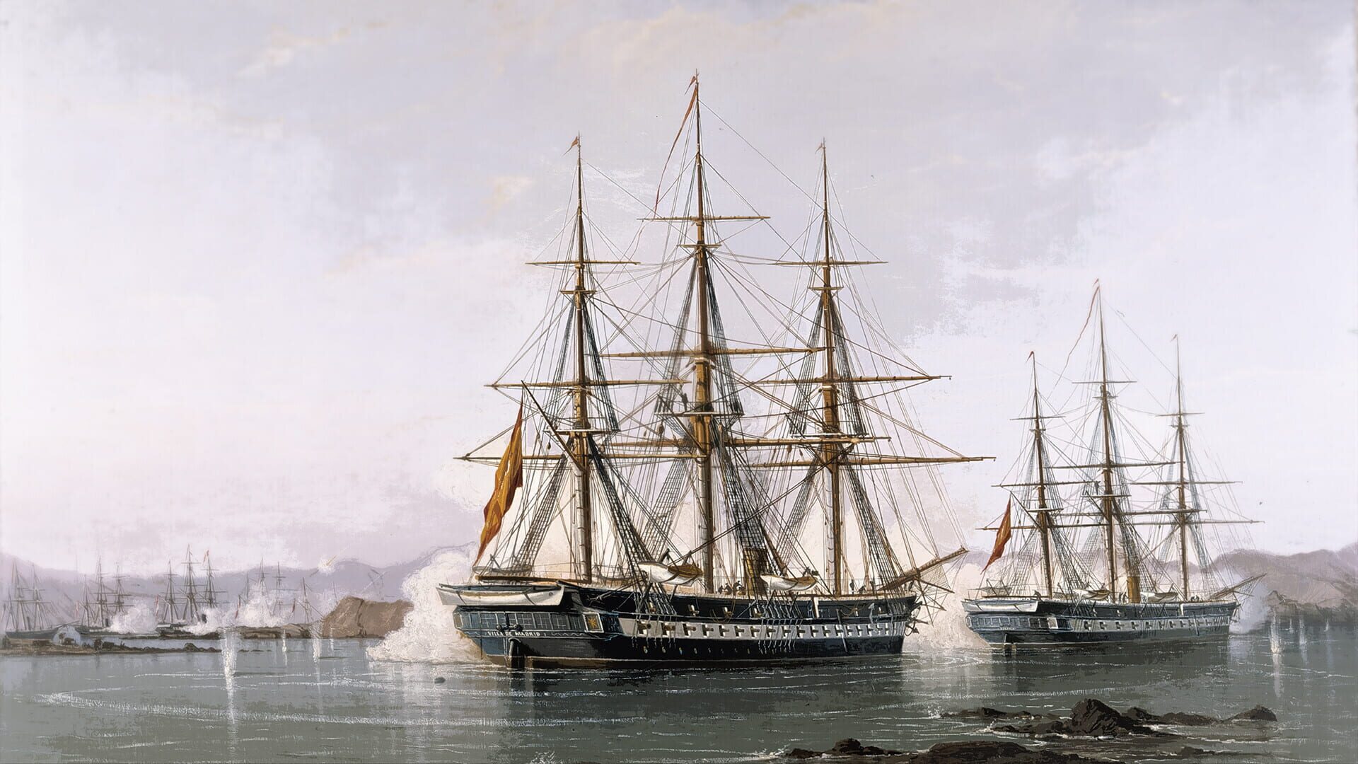 Clad in Iron Chincha Islands 1866 - Screenshot