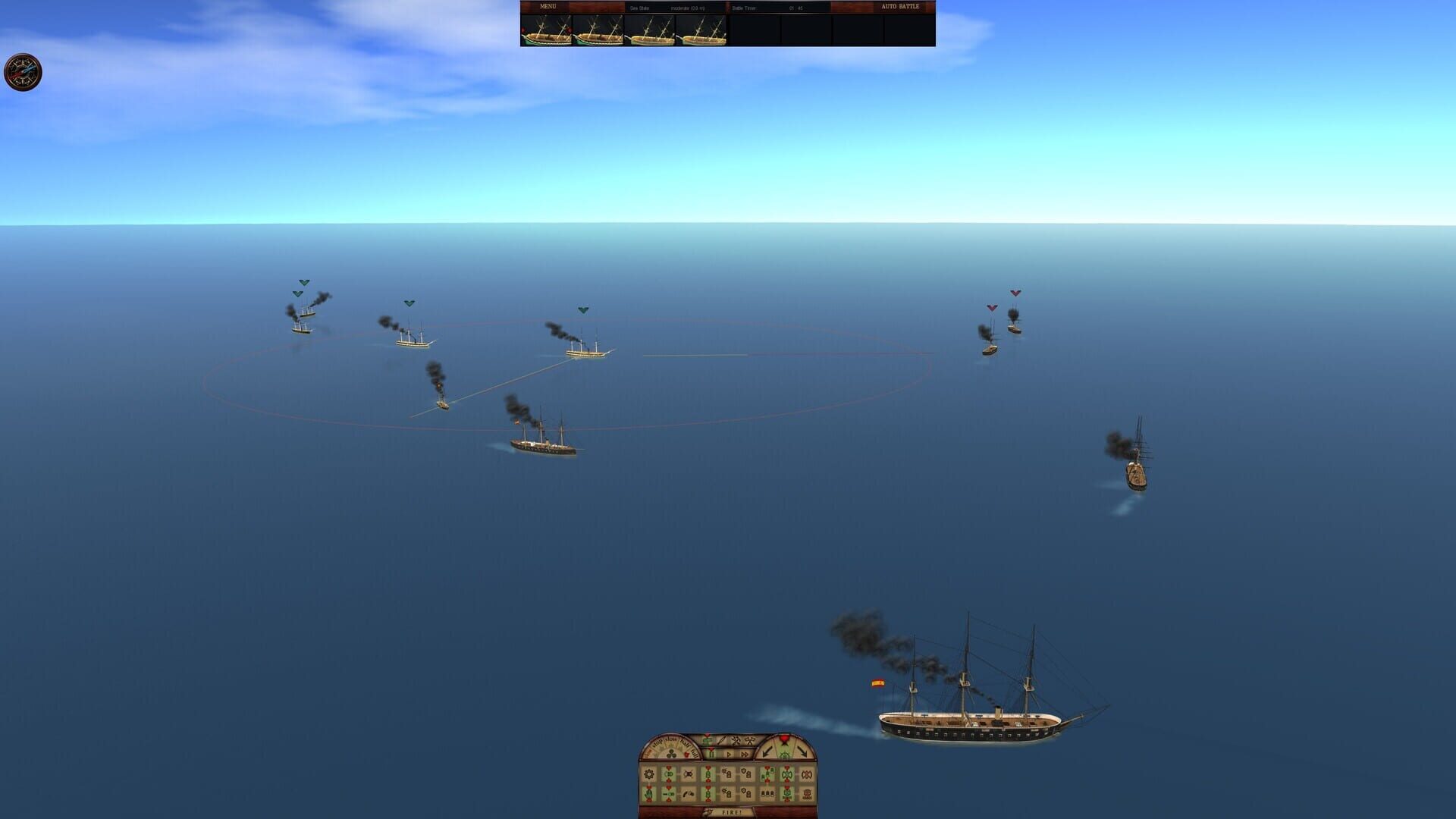 Clad in Iron Chincha Islands 1866 - Screenshot