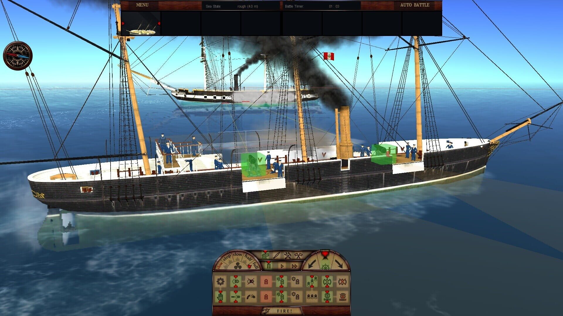 Clad in Iron Chincha Islands 1866 - Screenshot