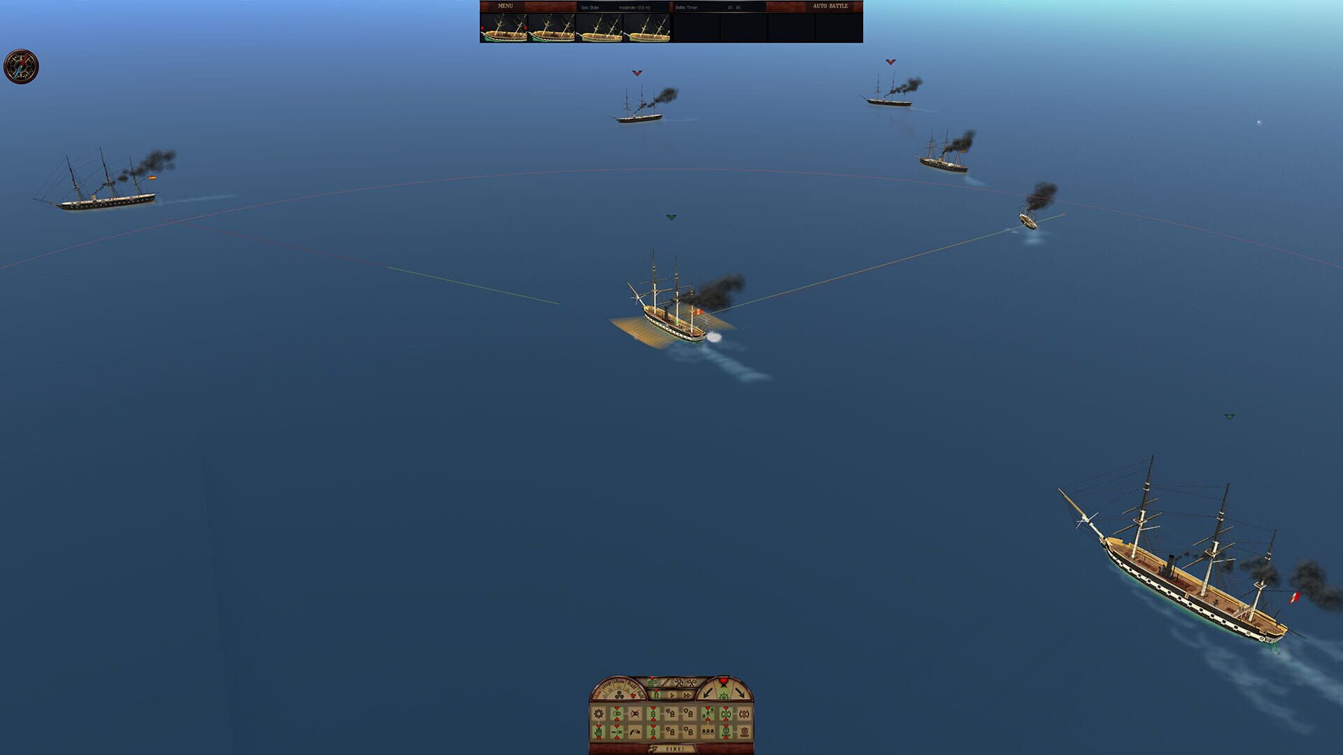 Clad in Iron Chincha Islands 1866 - Screenshot