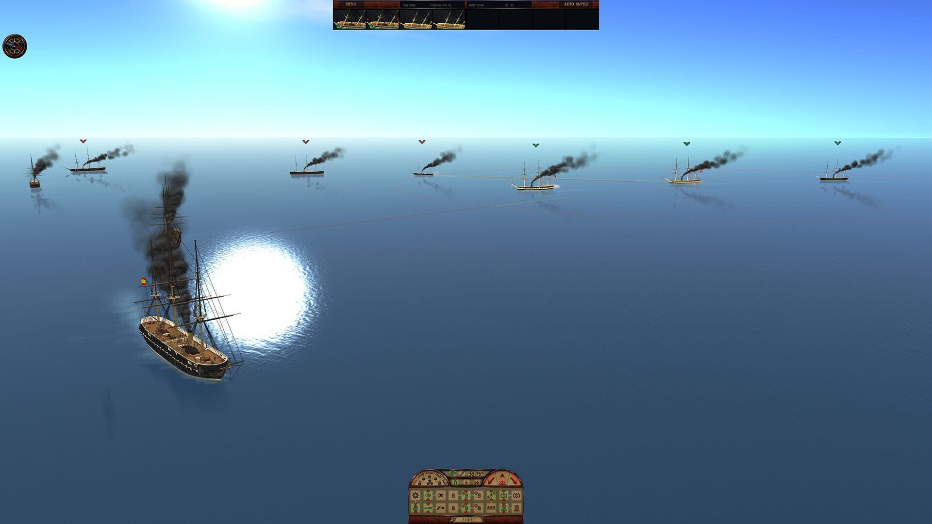Clad in Iron Chincha Islands 1866 - Screenshot