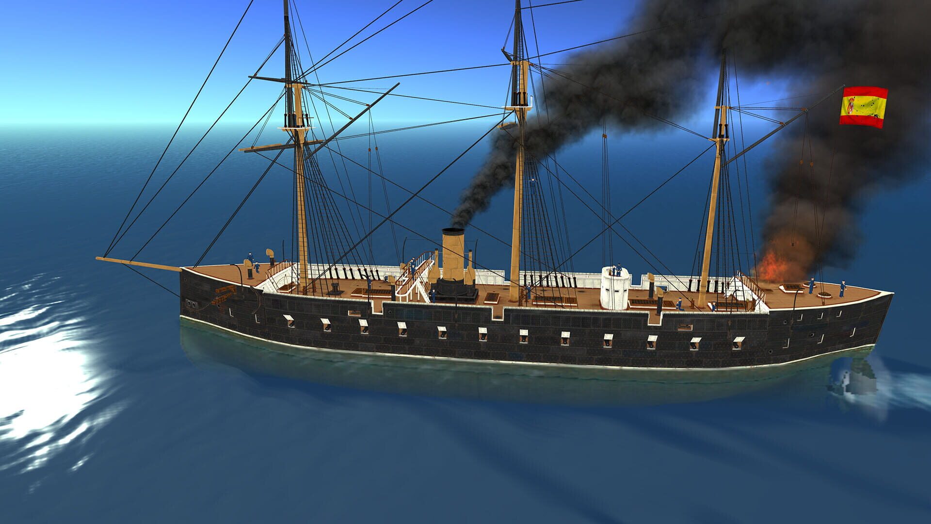 Clad in Iron Chincha Islands 1866 - Screenshot