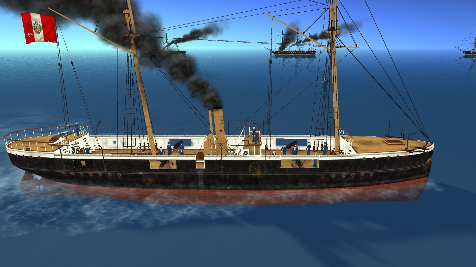 Clad in Iron Chincha Islands 1866 - Screenshot