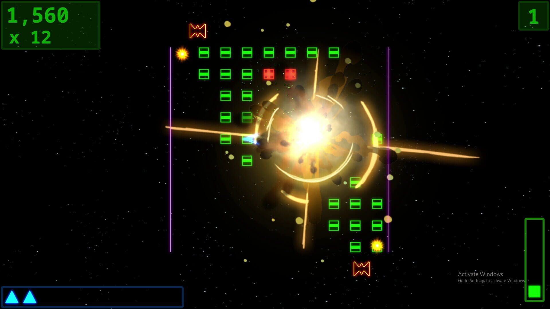 Cluster Fly - Screenshot