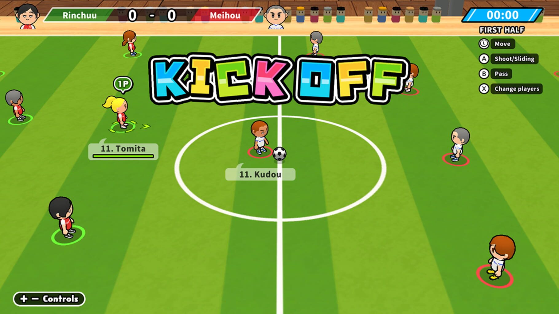 Desktop Soccer 2 screenshot