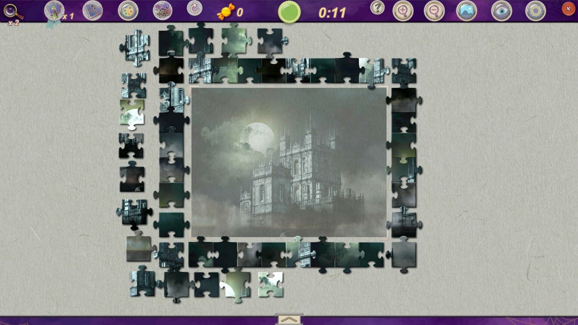Sweet Holiday Jigsaws: Trick or Treat - Screenshot