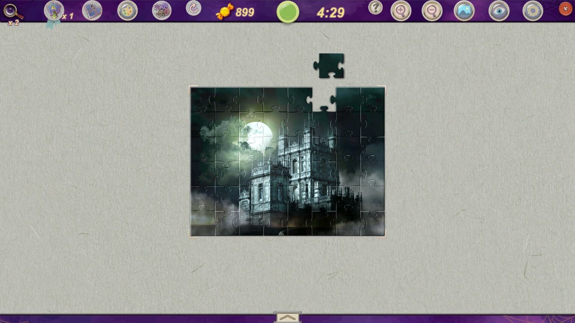 Sweet Holiday Jigsaws: Trick or Treat - Screenshot