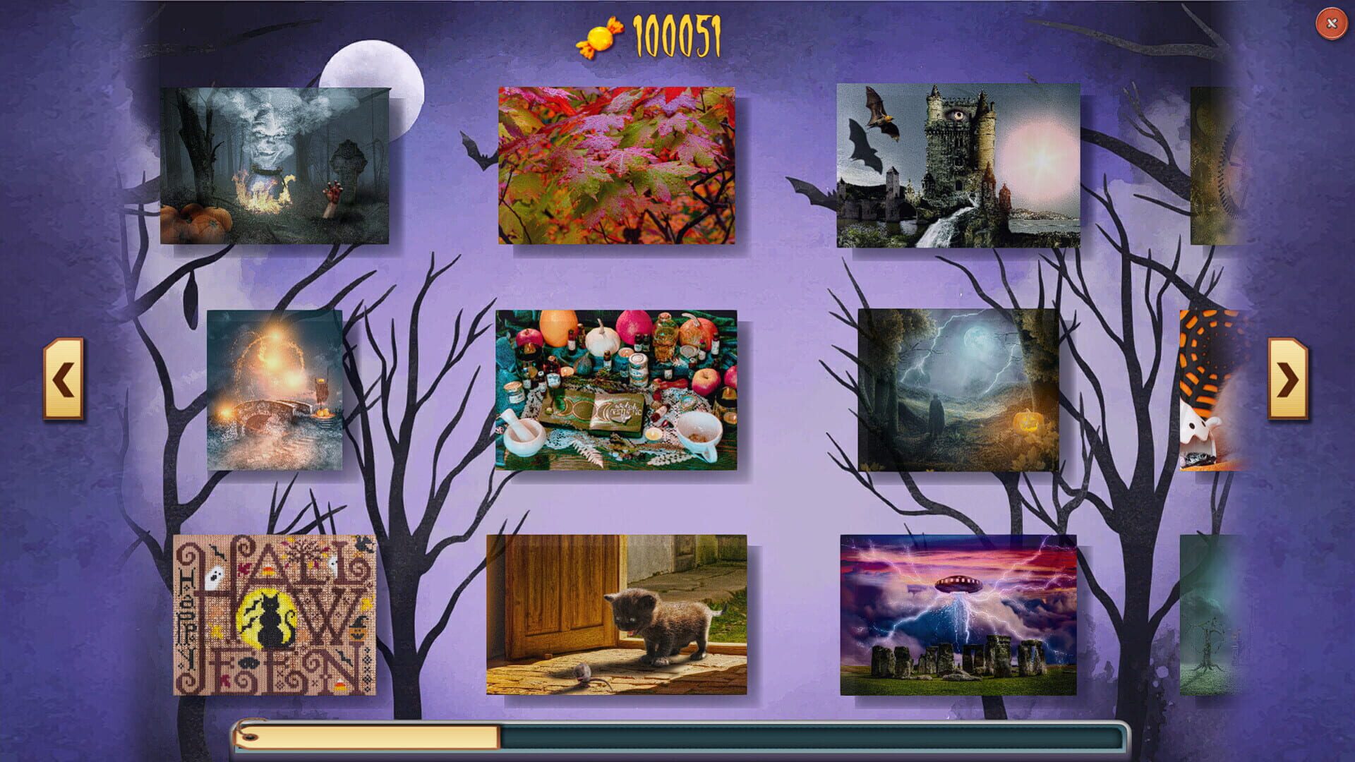 Sweet Holiday Jigsaws: Trick or Treat - Screenshot