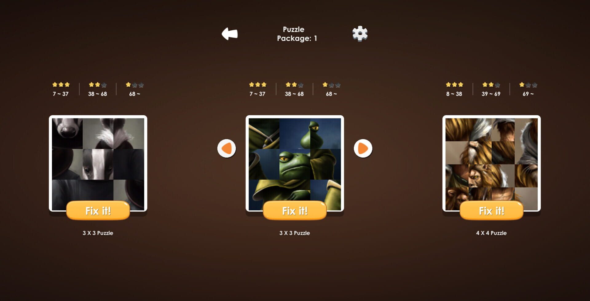 Sliding Puzzle Deluxe: The Classic - Screenshot