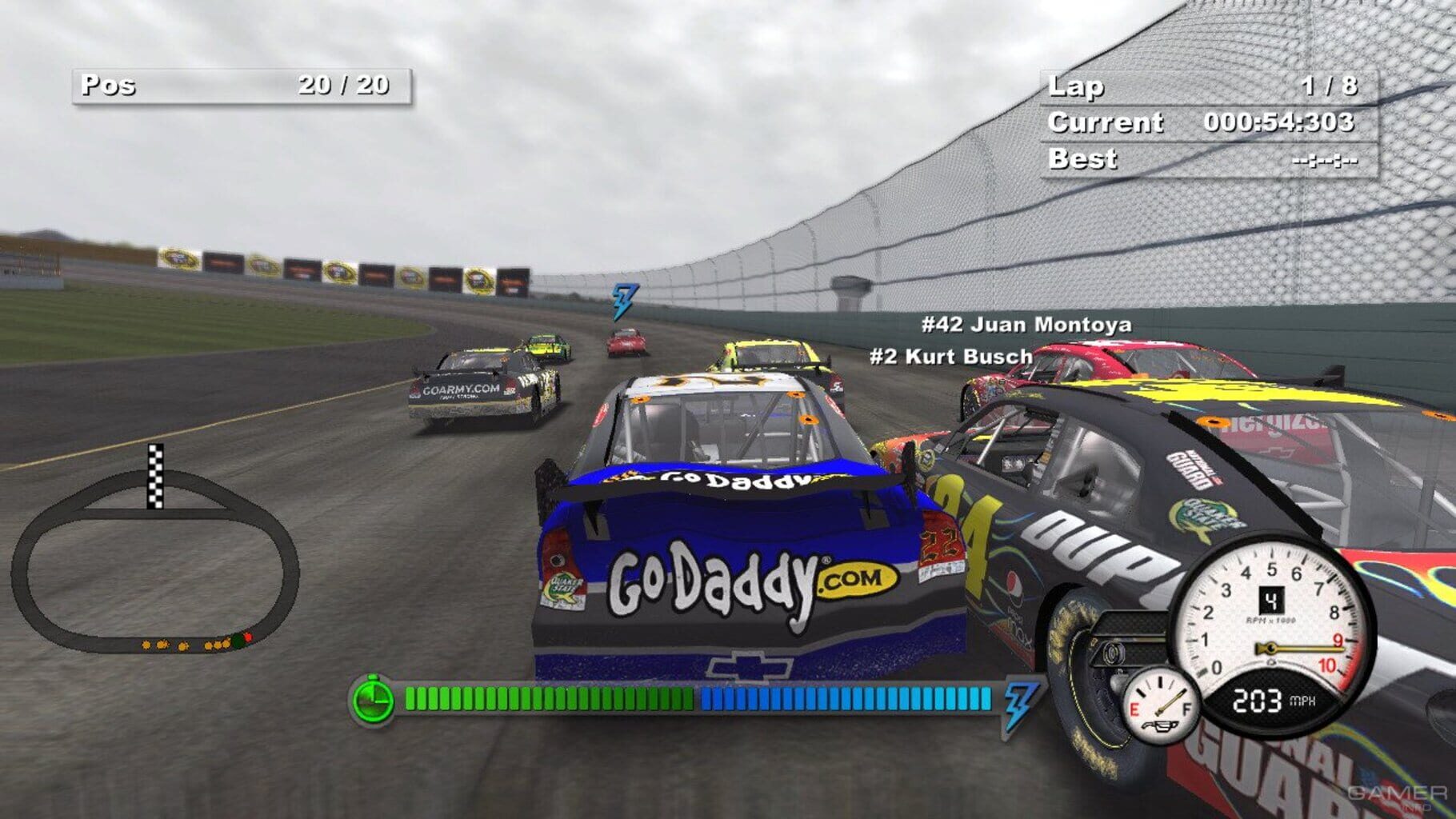 Captura de pantalla - Days of Thunder: NASCAR Edition