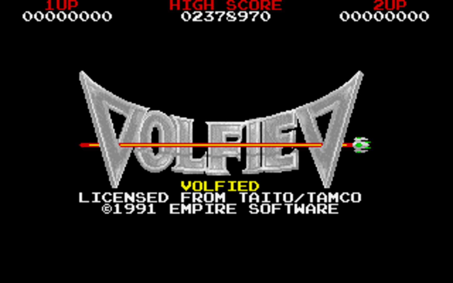 Volfied screenshot