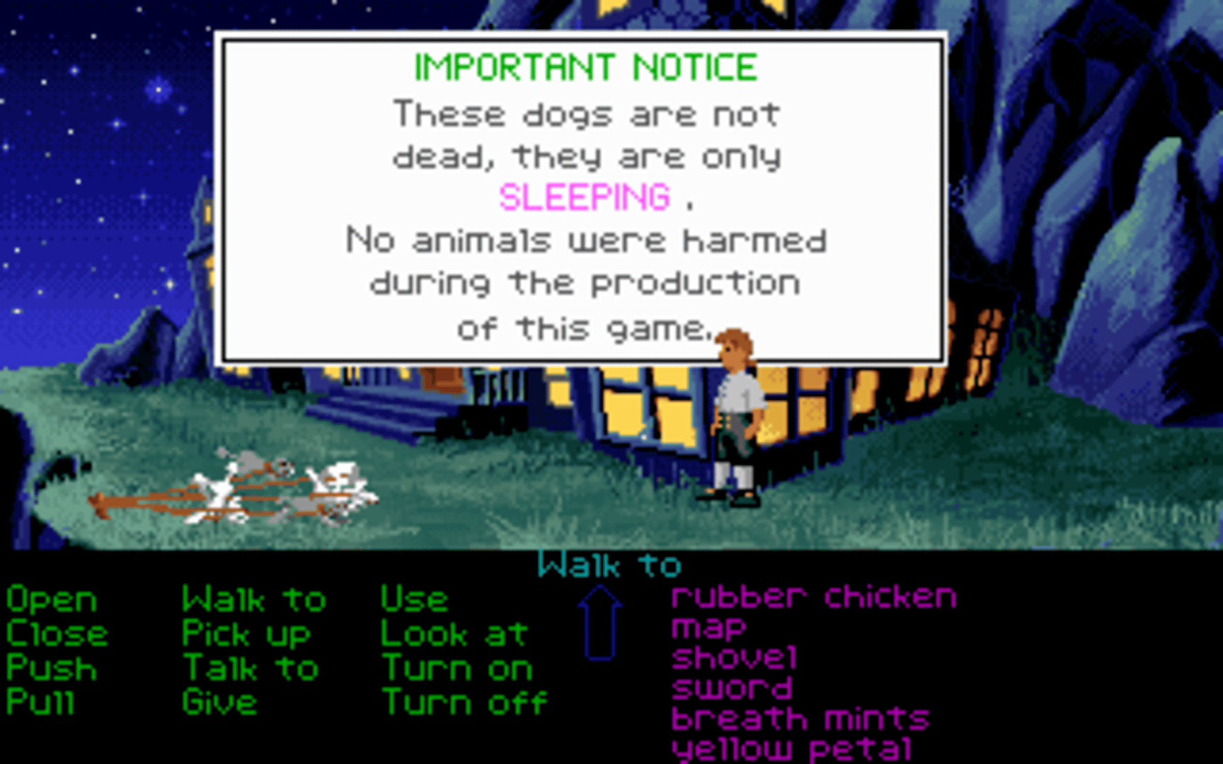 The Secret of Monkey Island screenshot