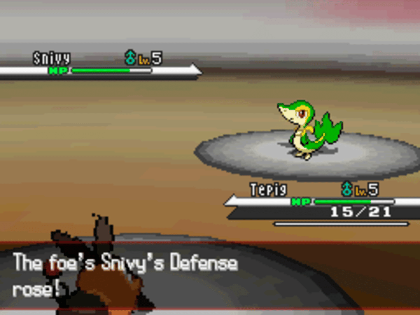 Pokémon Volt White screenshot