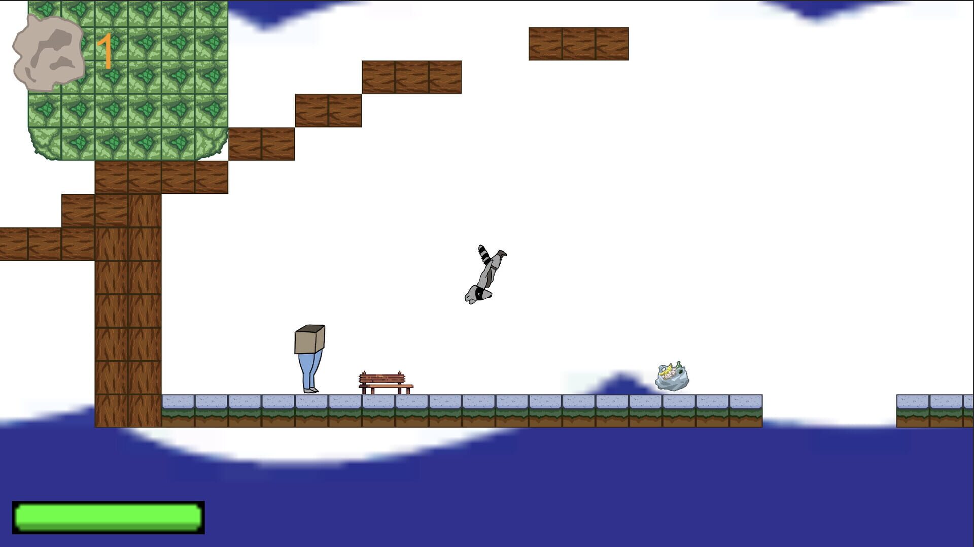 Trash Panda: The Adventures of Ricky and Boxman - Screenshot