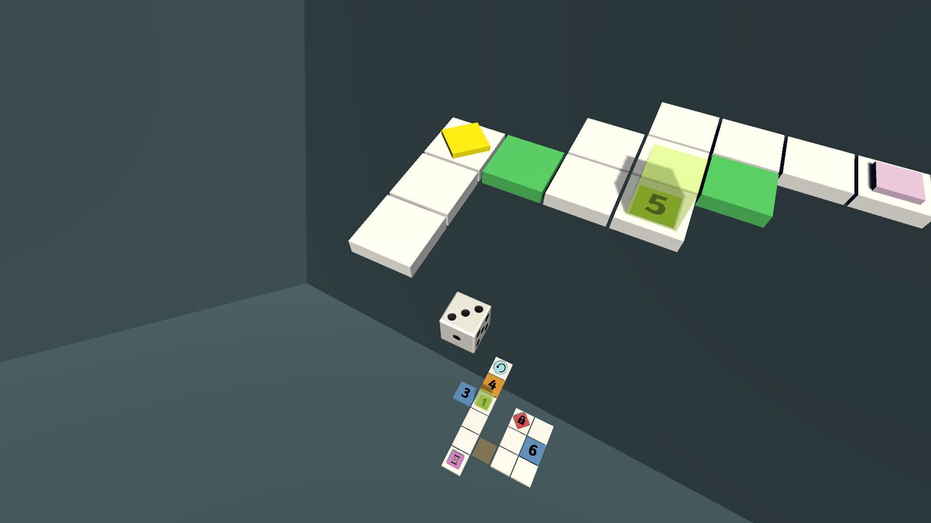 Fall Dice - Screenshot
