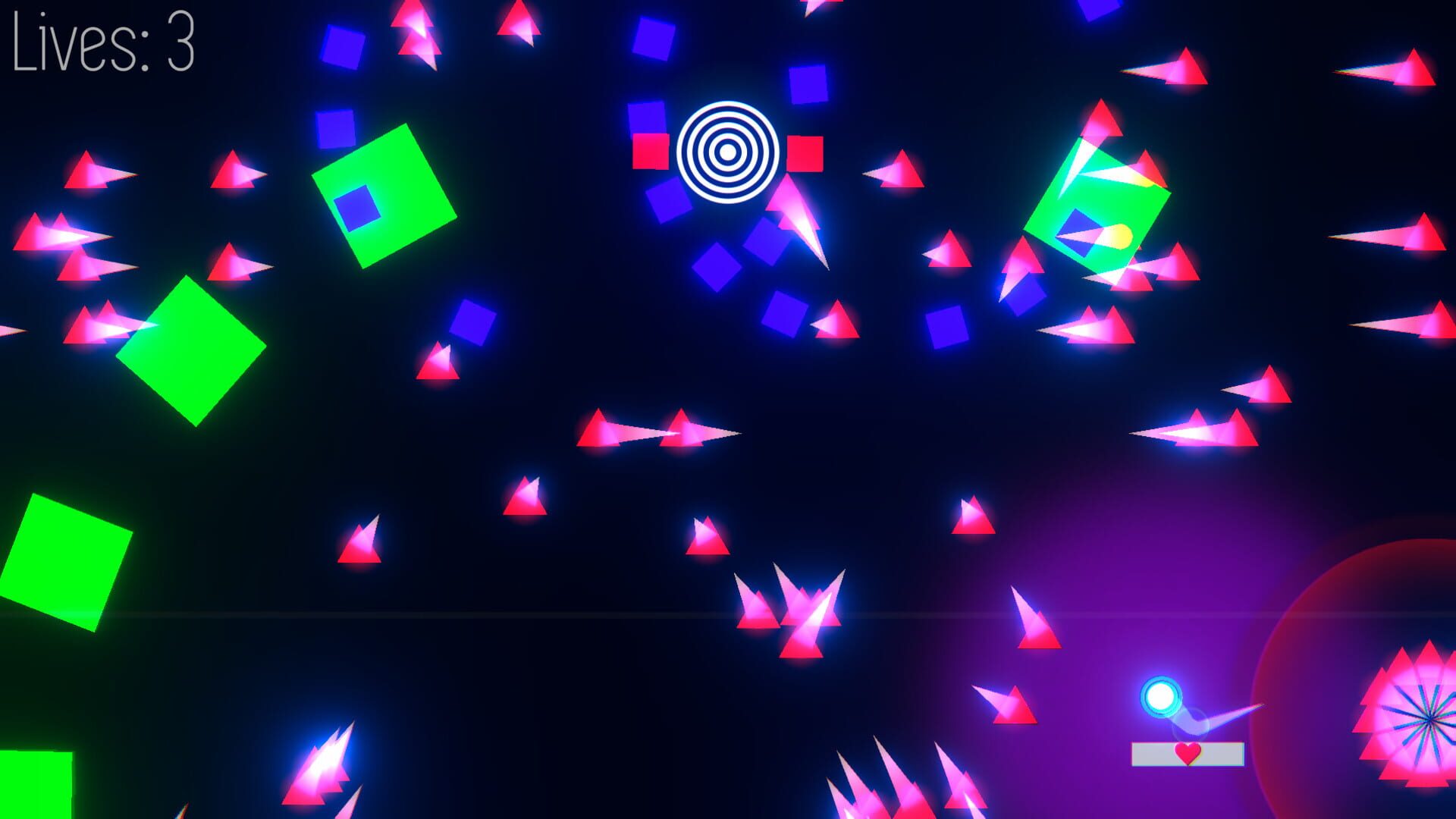 The Blocks Shoot At You - Screenshot