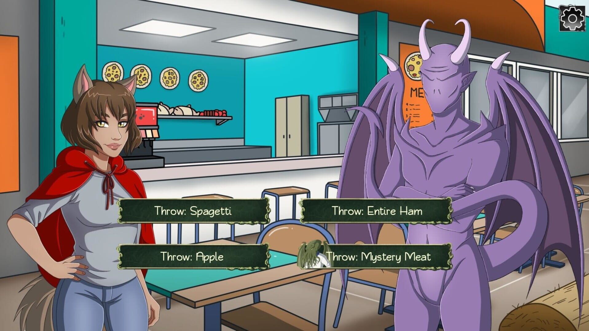 Tentacle Prawn: (Actually) A Cthulhu Dating Sim - Screenshot