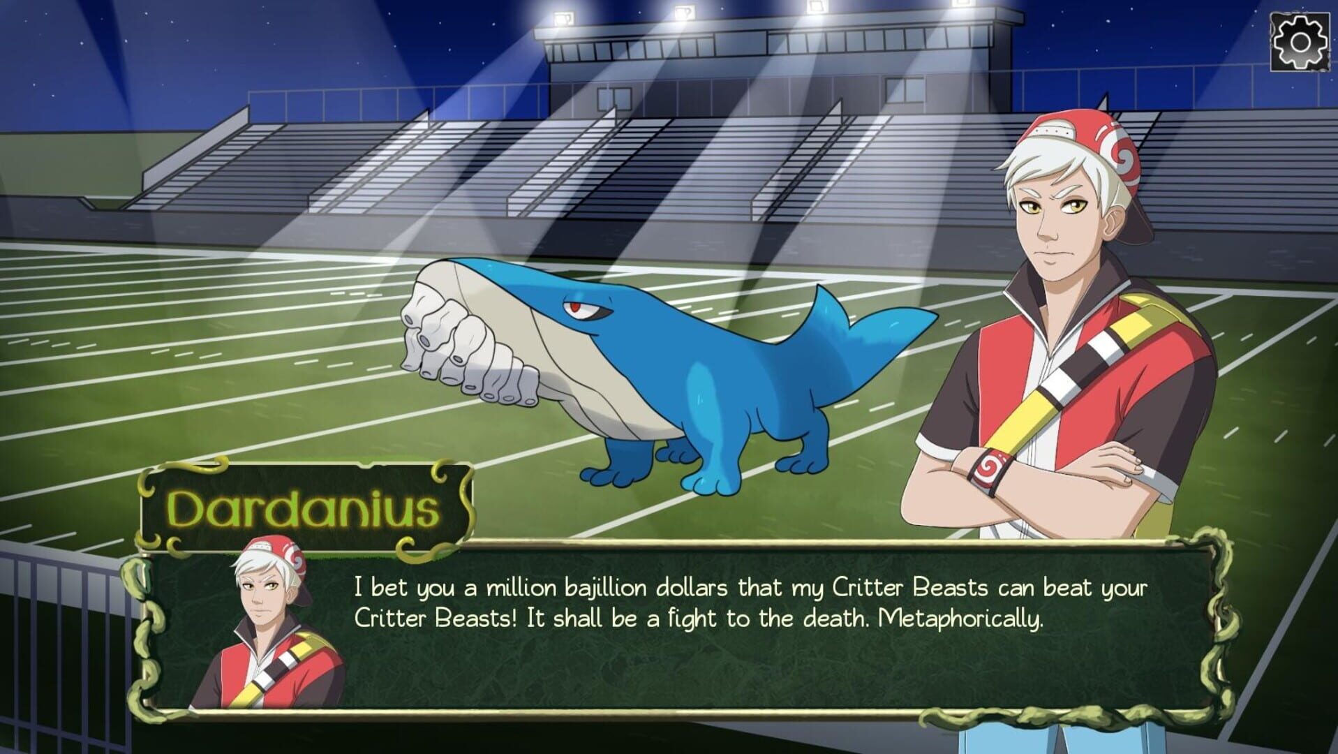 Tentacle Prawn: (Actually) A Cthulhu Dating Sim - Screenshot