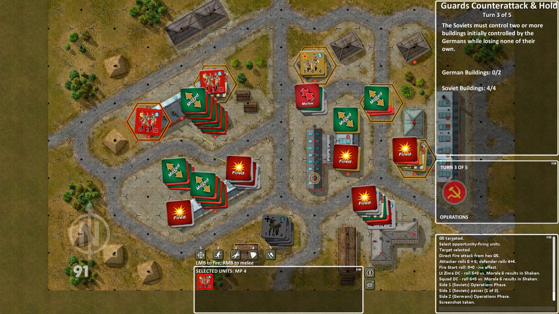 Lock 'n Load Tactical Digital: Enemy at the Gates Battlepack - Screenshot