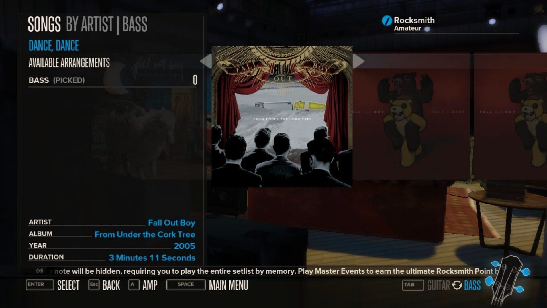 Rocksmith: Fall Out Boy Song-Pack - Screenshot