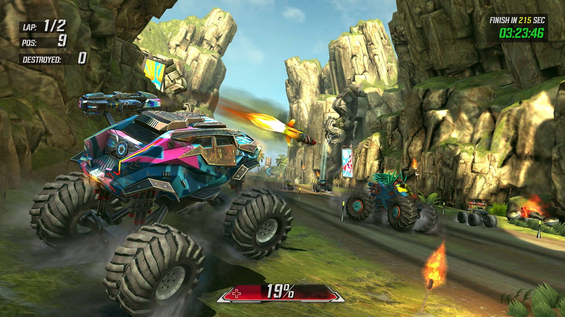 Captura de pantalla - Race: Rocket Arena Car Extreme