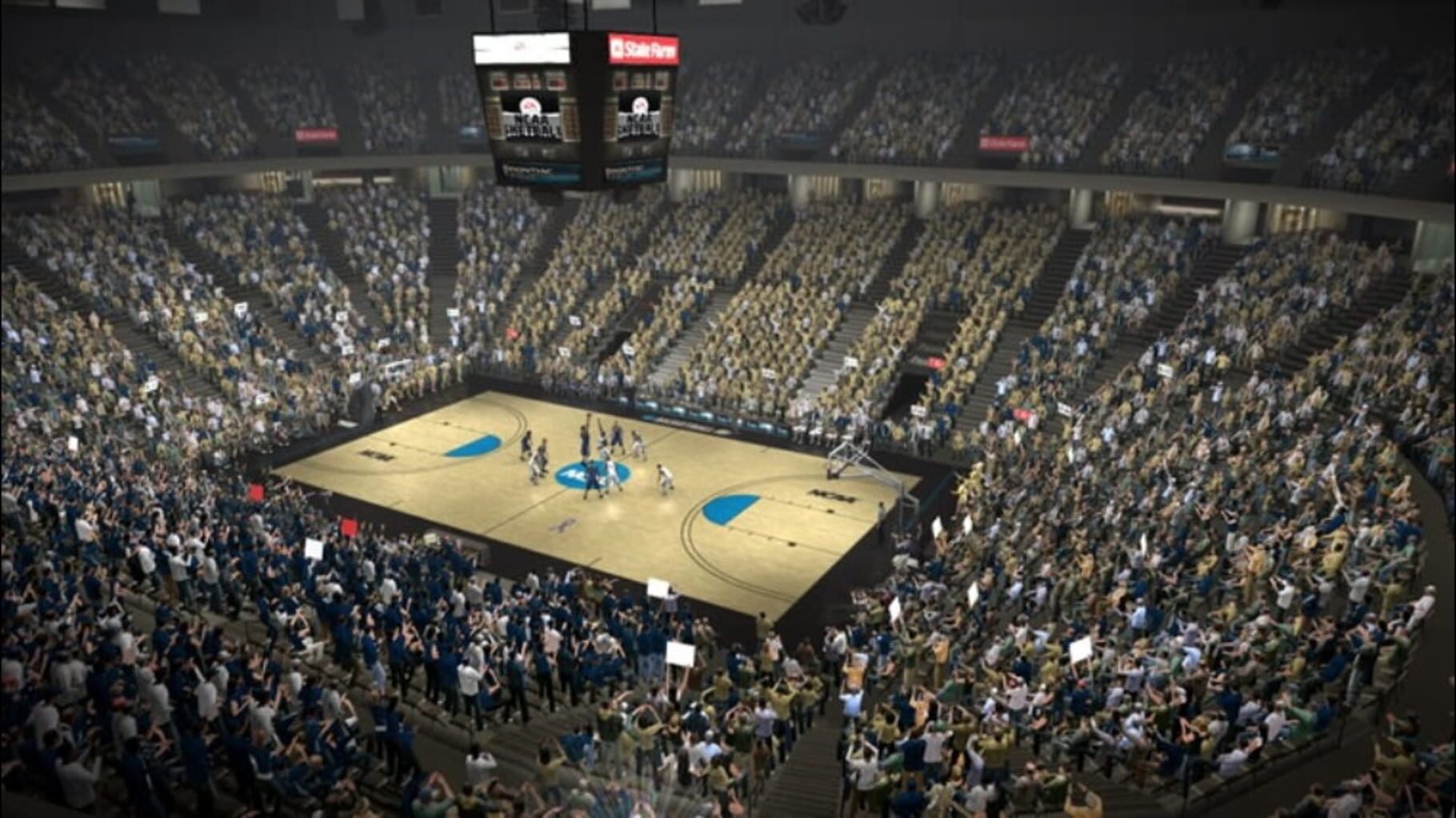 Captura de pantalla - NCAA Basketball 09: March Madness Edition