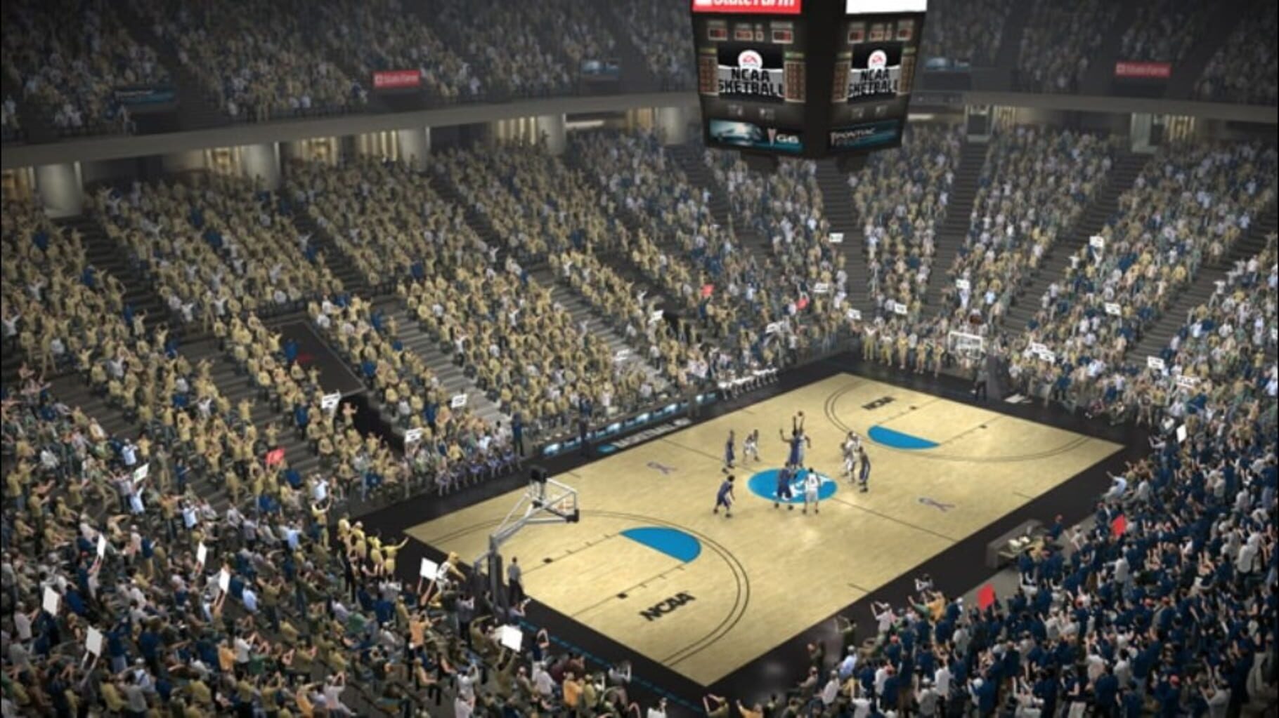 Captura de pantalla - NCAA Basketball 09: March Madness Edition