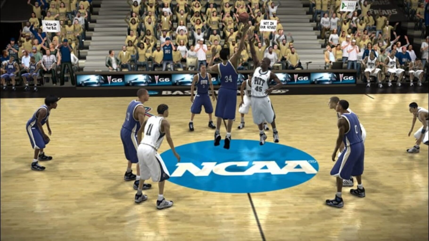 Captura de pantalla - NCAA Basketball 09: March Madness Edition