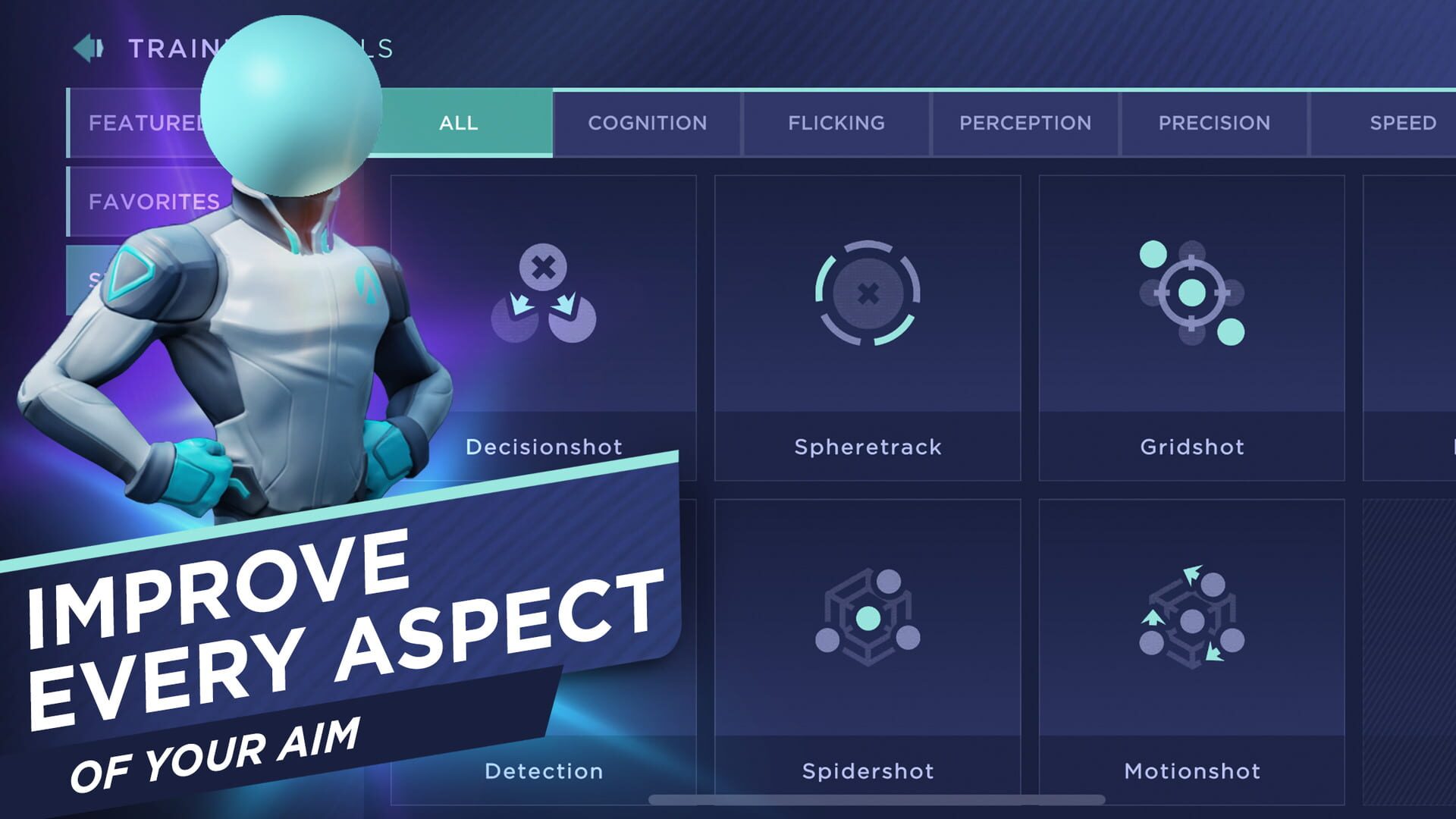 Aim Lab Mobile - Screenshot