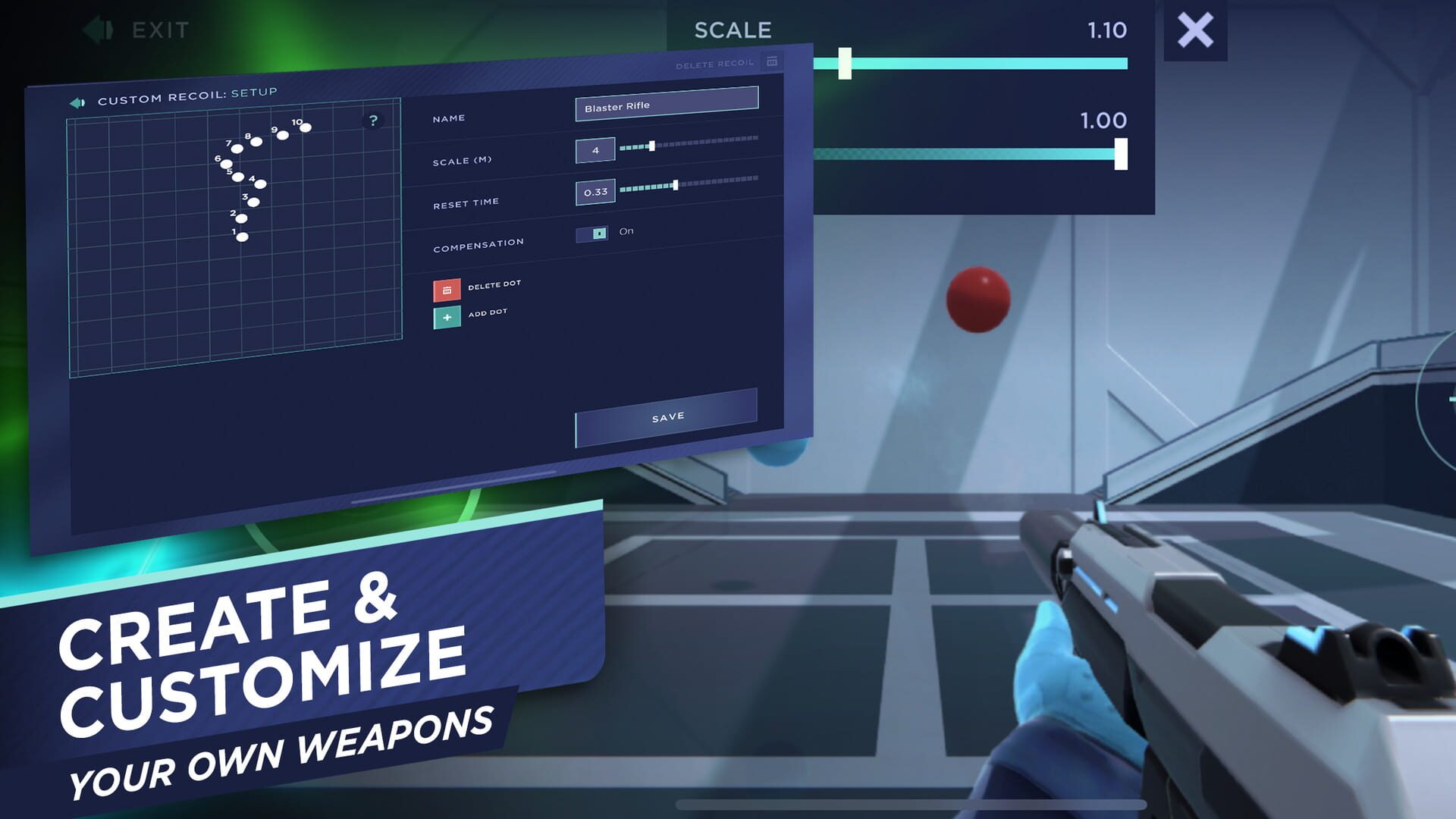 Aim Lab Mobile - Screenshot