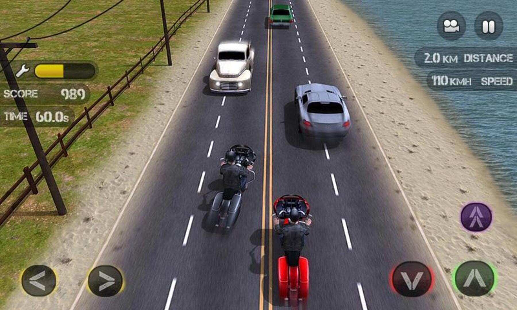 Race the Traffic Moto - Screenshot