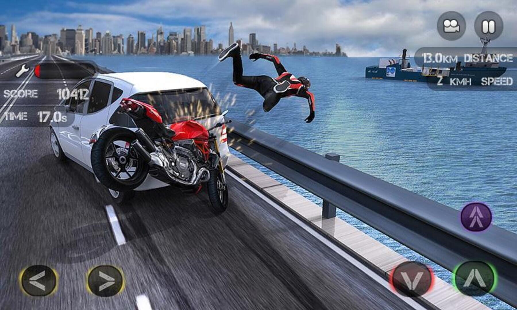 Race the Traffic Moto - Screenshot