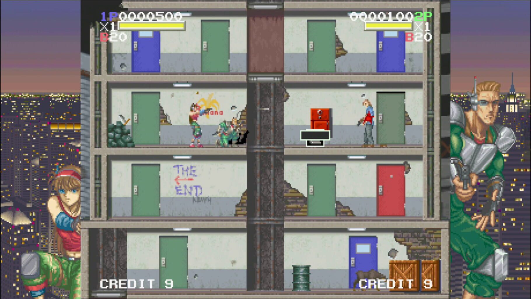 Elevator Action: Returns - S-Tribute screenshot