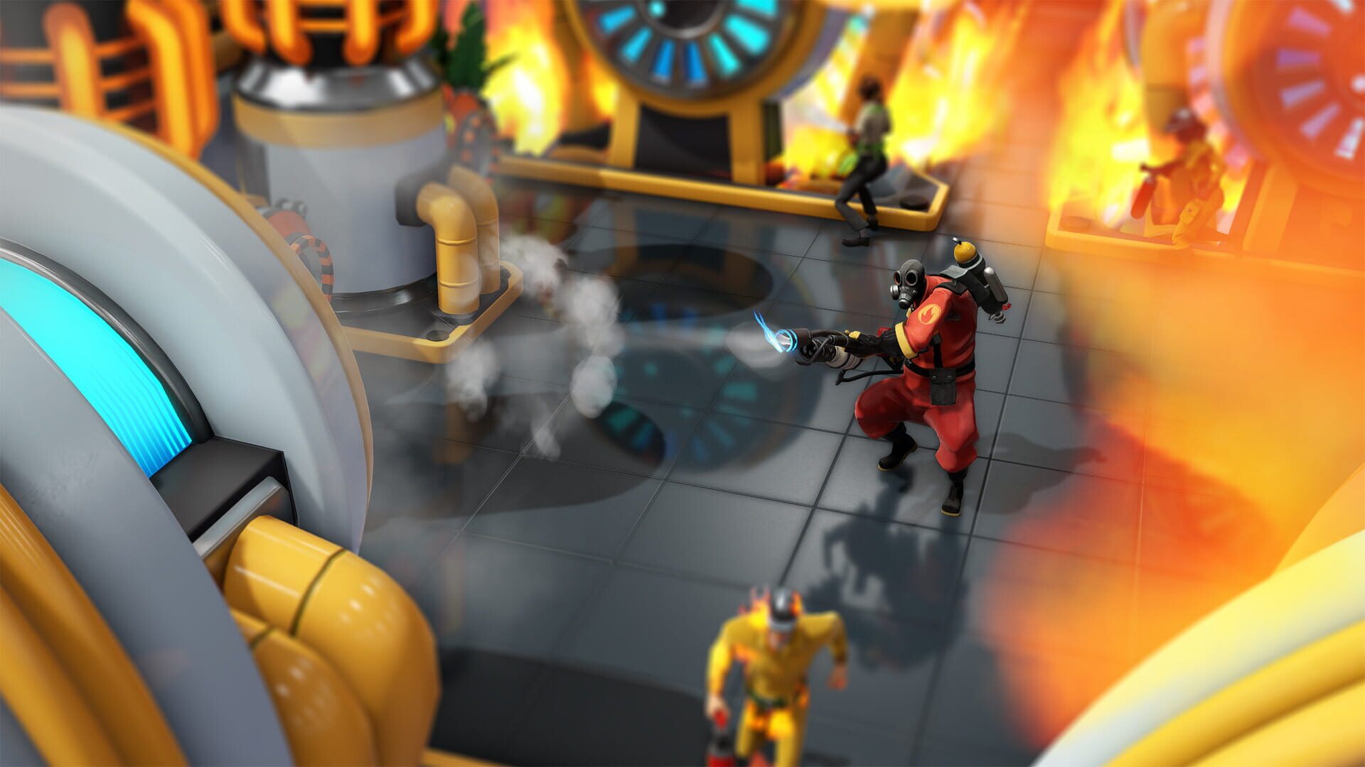 Evil Genius 2: World Domination - Team Fortress 2: Pyro Pack - Screenshot