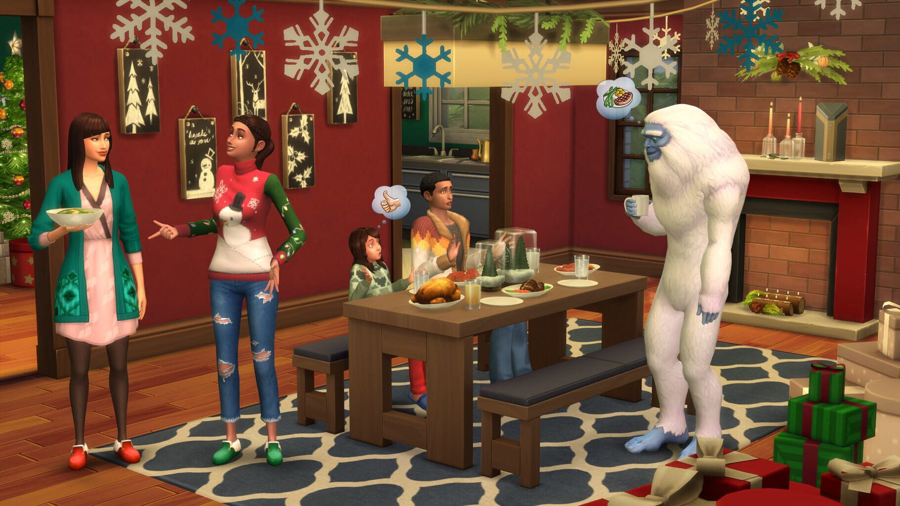 Captura de pantalla - The Sims 4: Holiday Celebration Pack