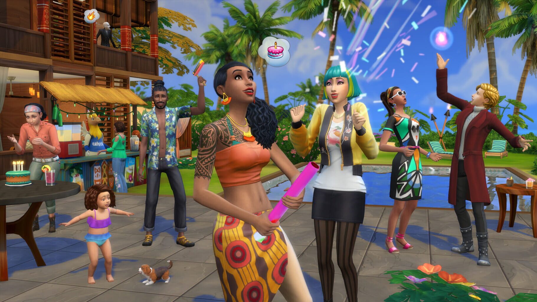 Captura de pantalla - The Sims 4: Holiday Celebration Pack