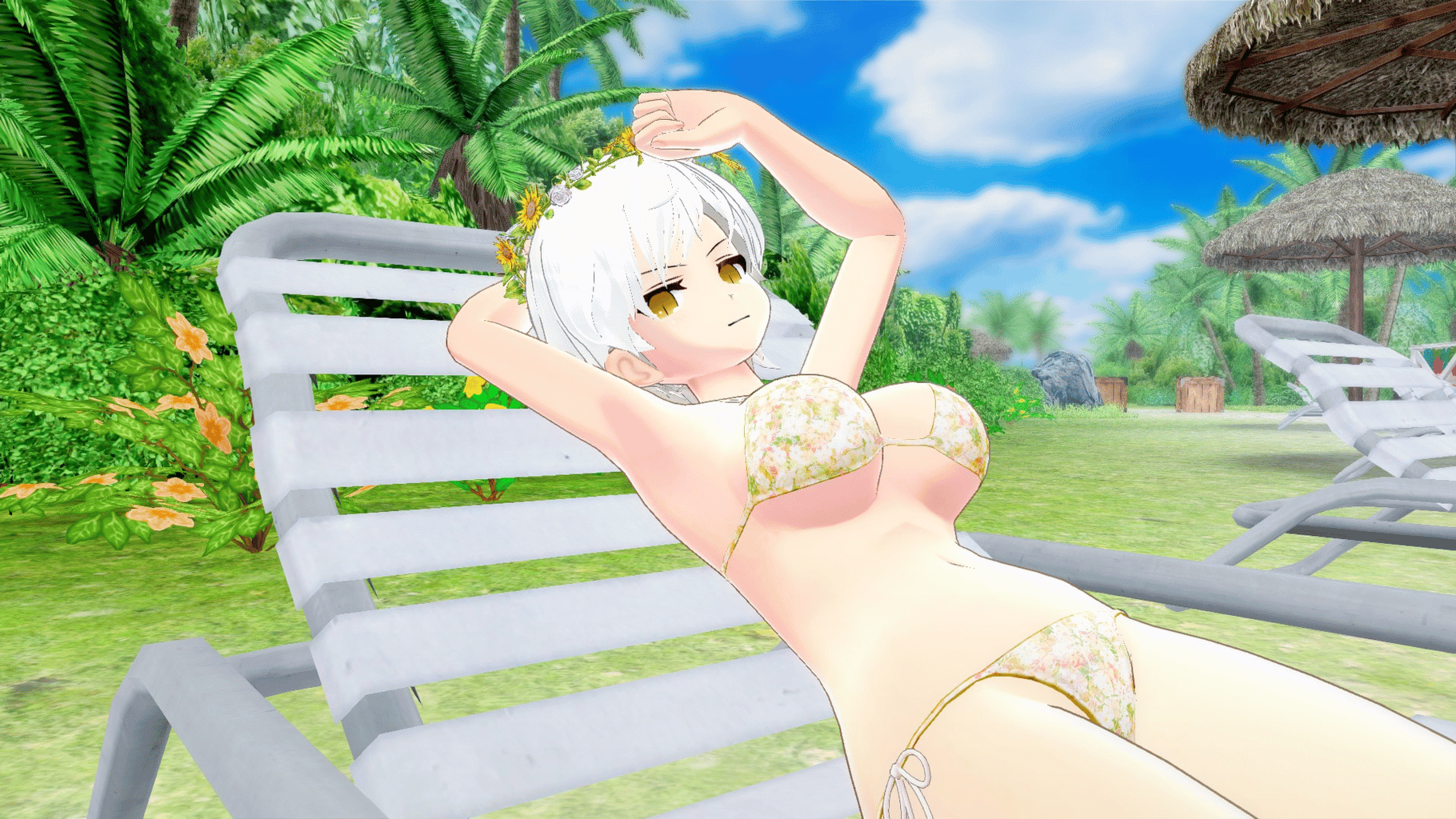 Senran Kagura: Peach Beach Splash - Sunshine Swimsuit Pack screenshot