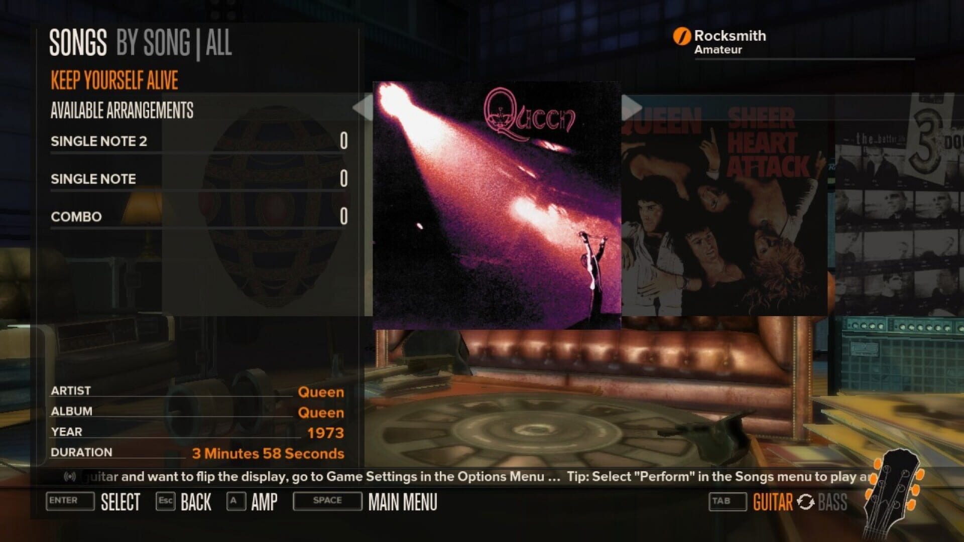 Rocksmith: Queen 5-Song Pack - Screenshot