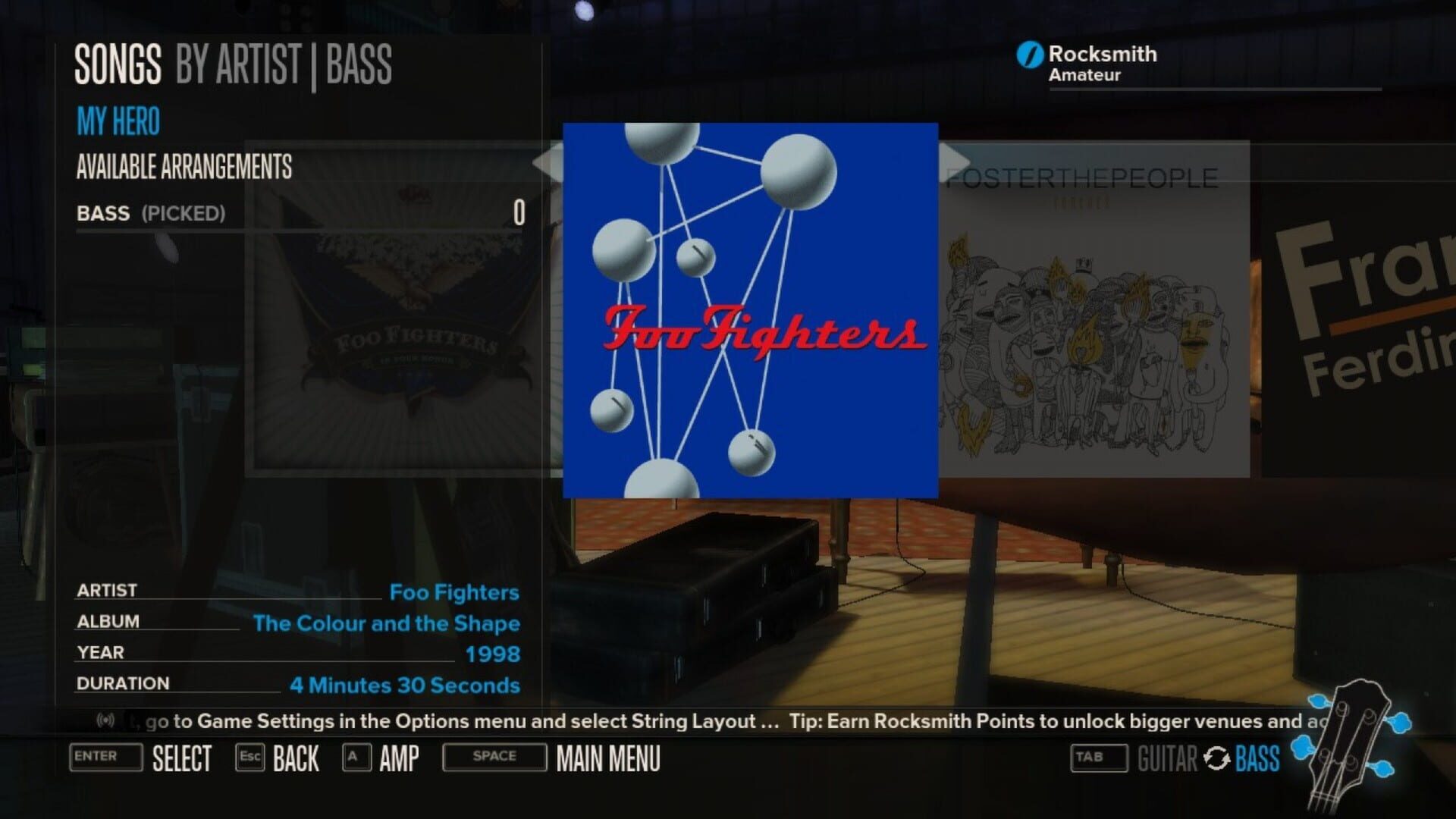 Rocksmith: Foo Fighters - Song Pack - Screenshot