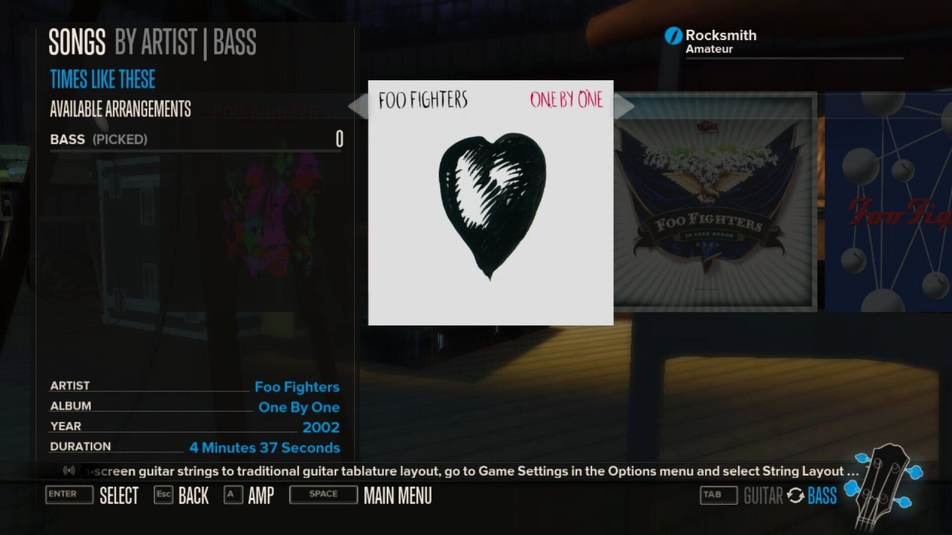 Rocksmith: Foo Fighters - Song Pack - Screenshot