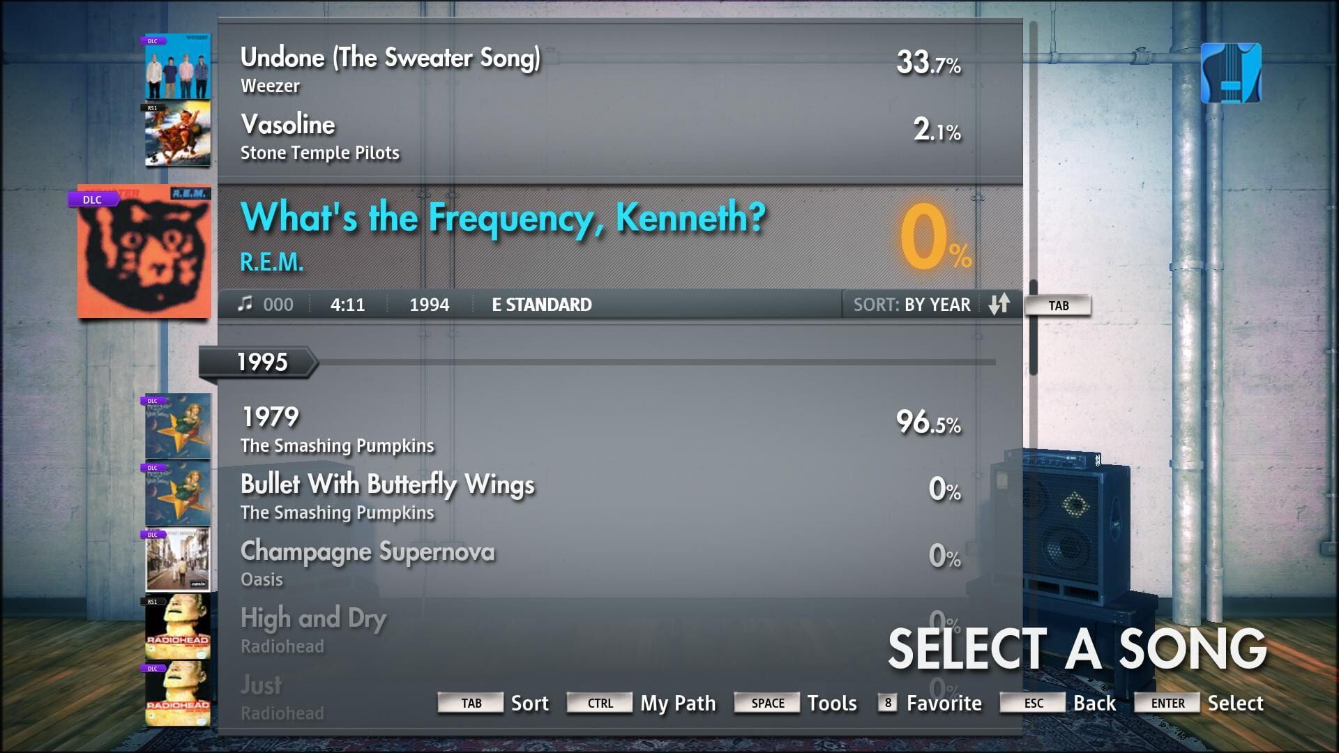 Rocksmith 2014: R.E.M. Song Pack - Screenshot