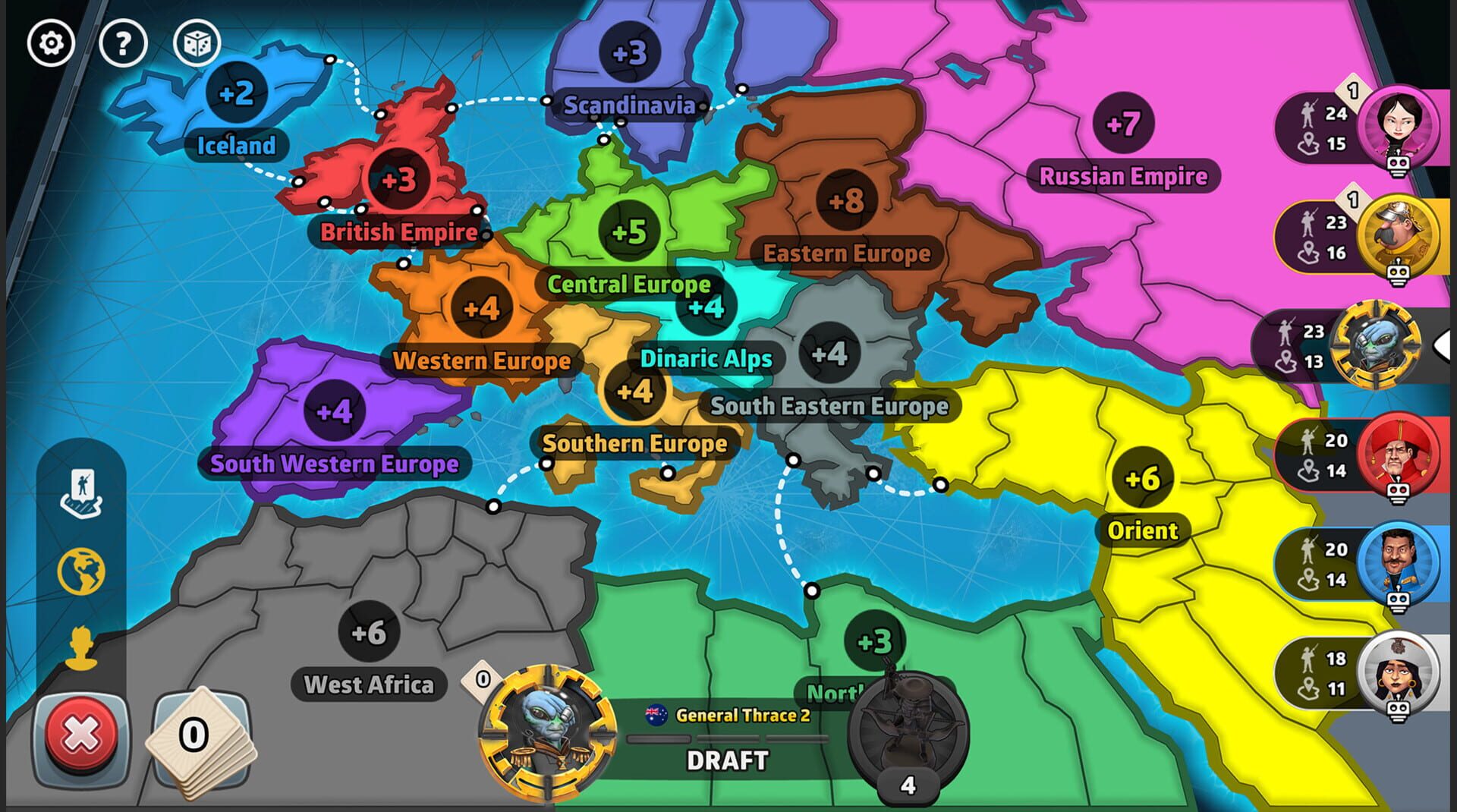 Risk: Global Domination - Advanced Map Pack - Screenshot