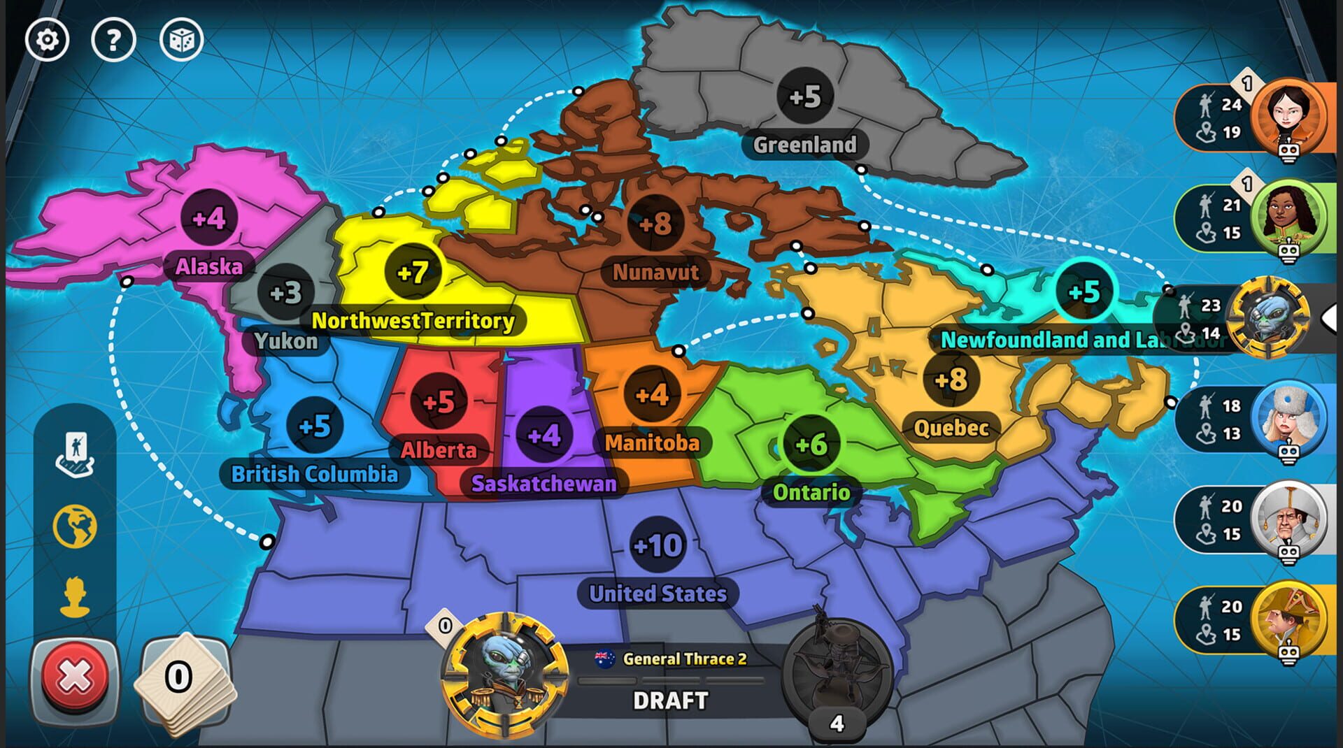 Risk: Global Domination - Advanced Map Pack - Screenshot