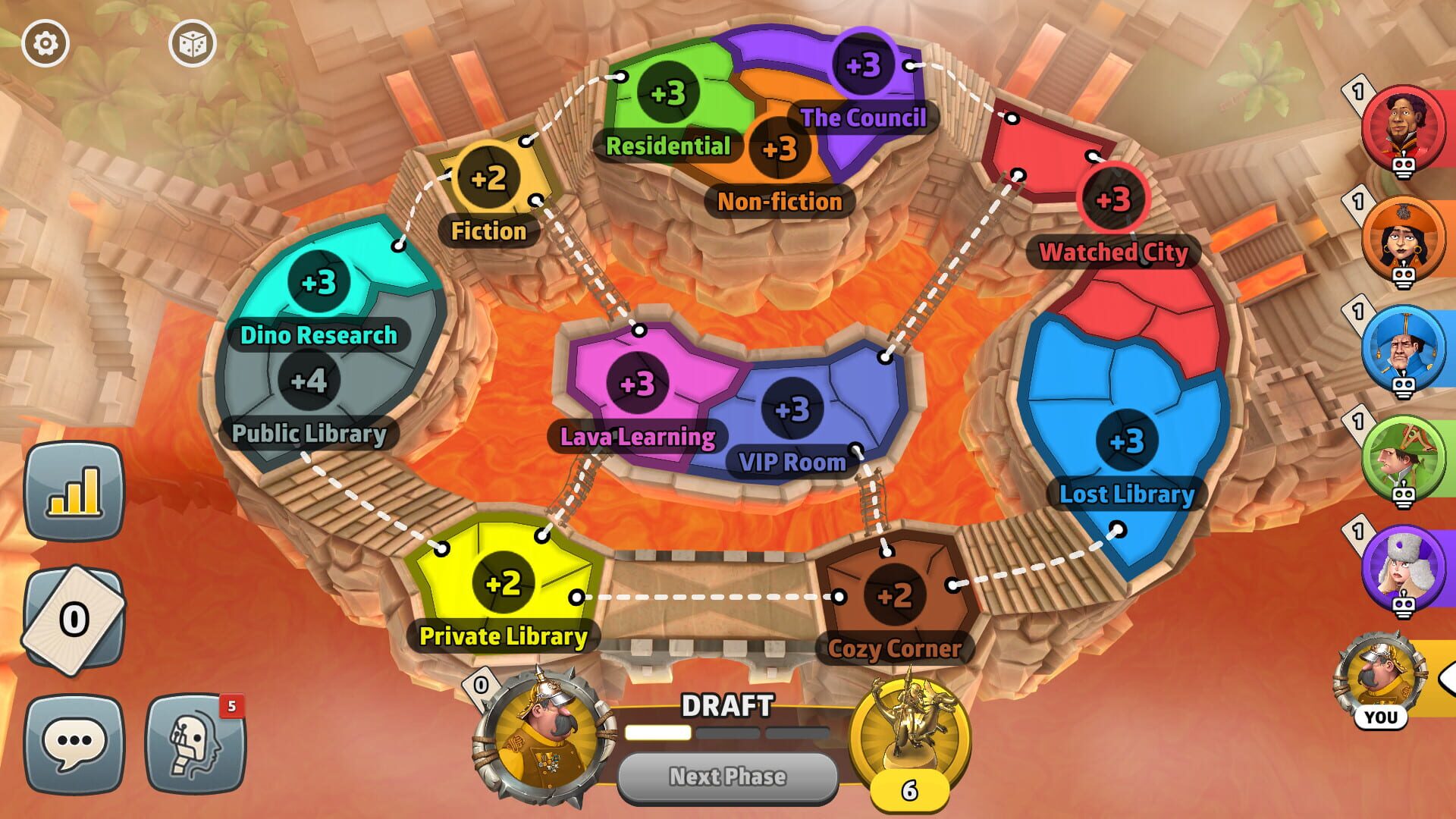 Risk: Global Domination - Dawn of the Dinos Map Pack - Screenshot