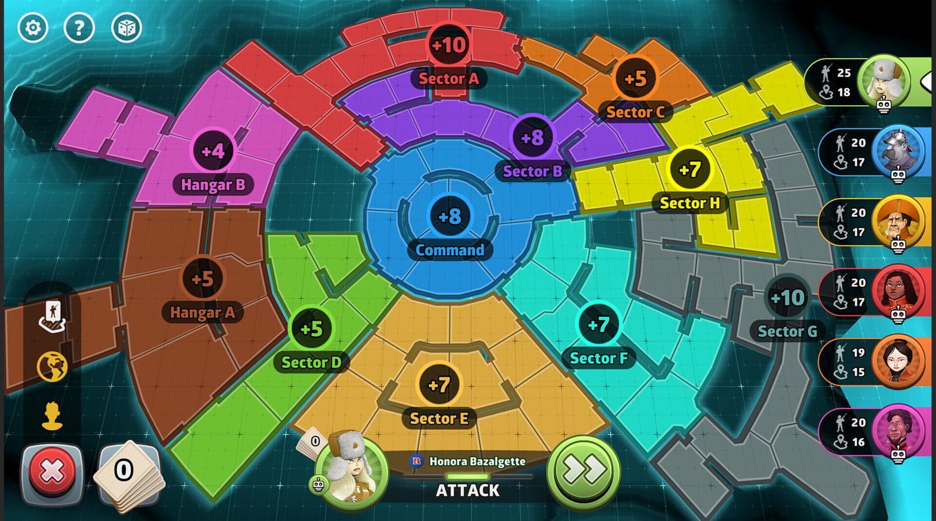 Risk: Global Domination - Sci-Fi Map Pack - Screenshot