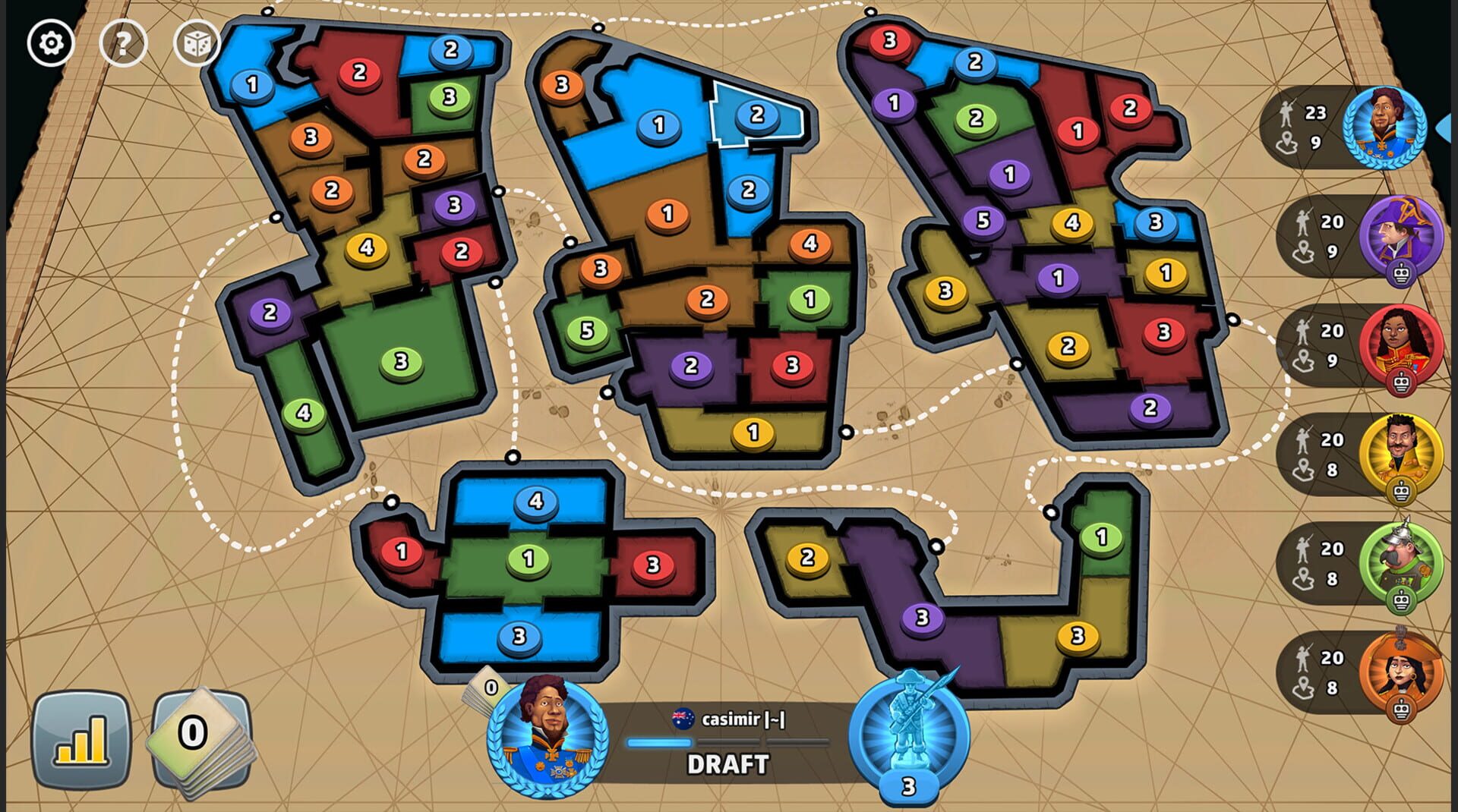 Risk: Global Domination - Fantasy Map Pack 2 - Screenshot