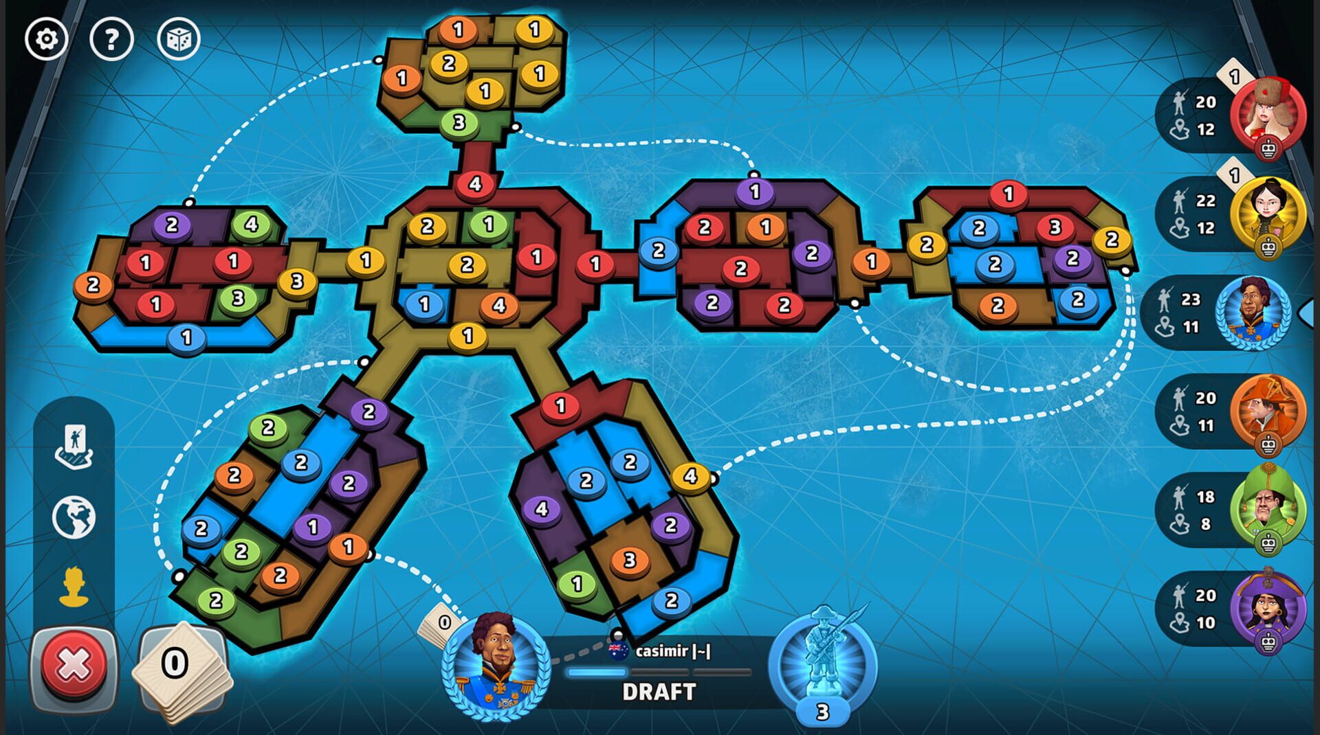 Risk: Global Domination - Strongholds & Castles Map Pack - Screenshot